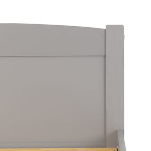 Amber 3FT Bed - Grey Slate