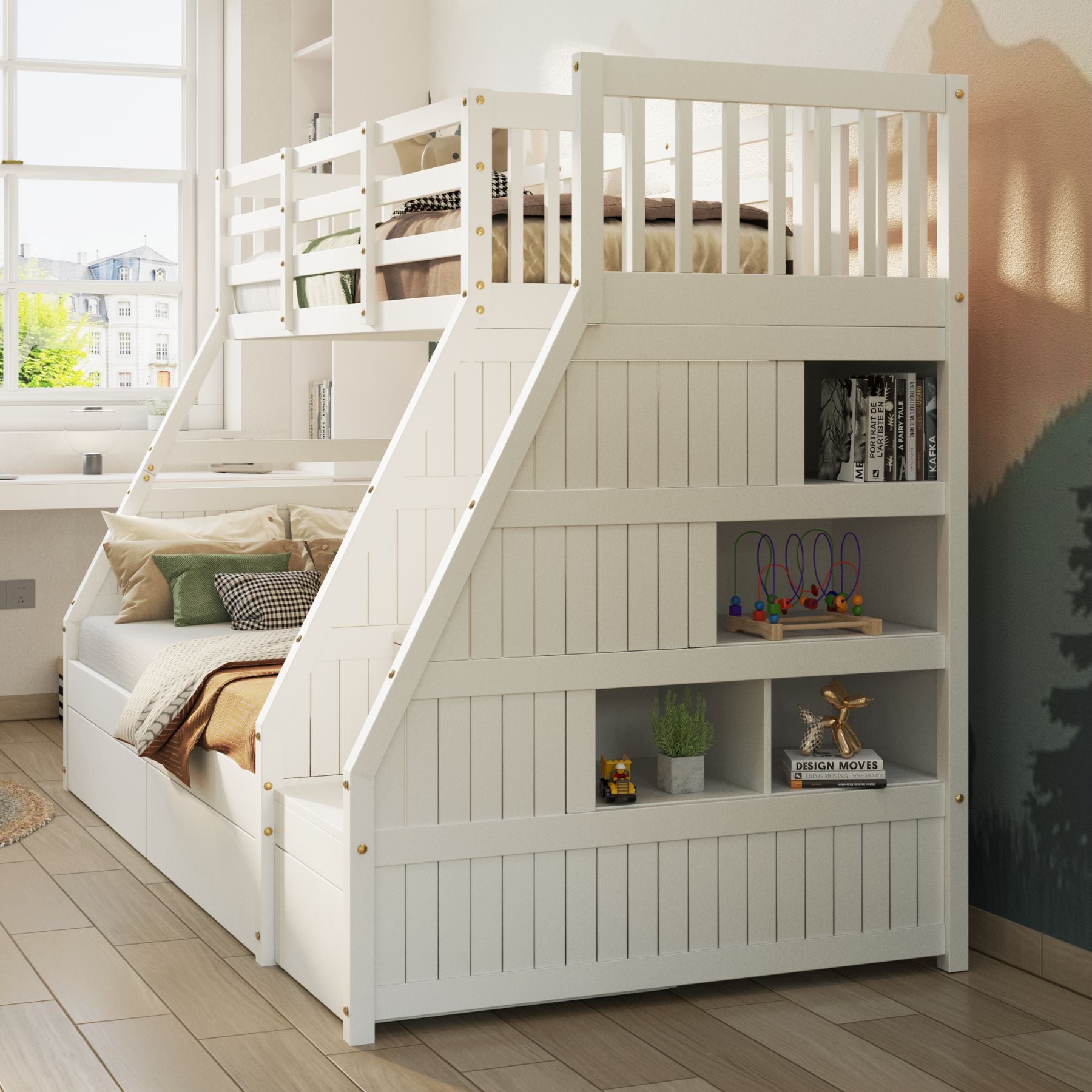 Babyfair Triple Bunk Bed