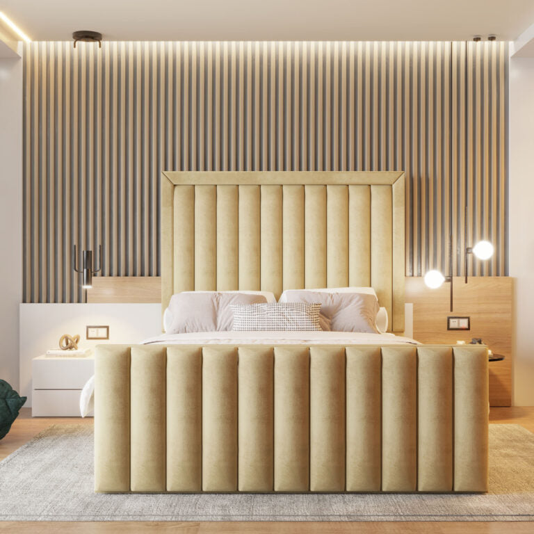 Sebastian Bed Frame With Matching Footboard