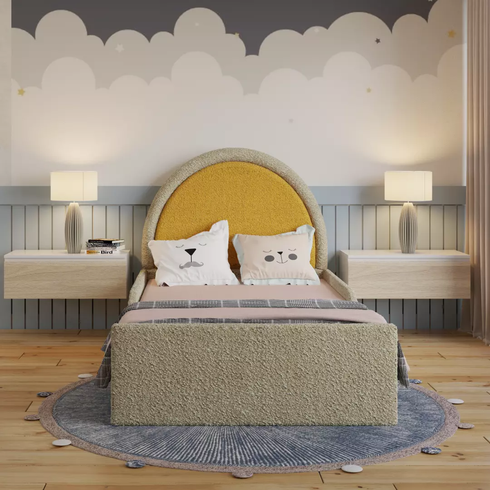 Doodle Curve Kids Bed