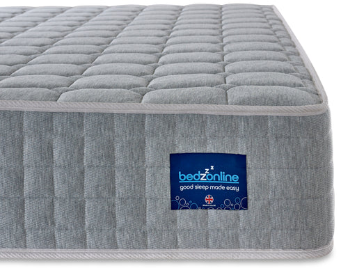 BedzOnline Pocket Sprung Mattress Double with Breathable Foam and Individually Pocket Spring - Medium