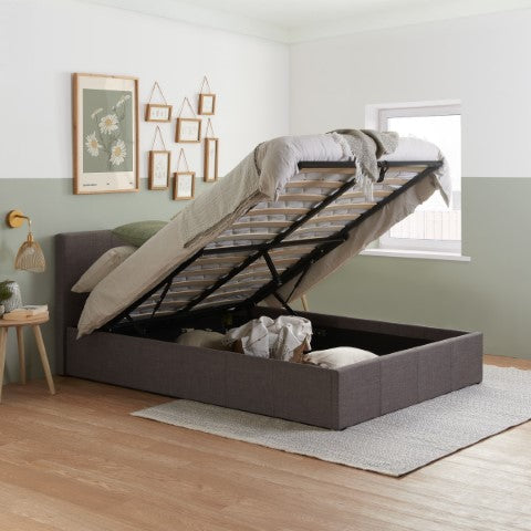 Berlin Fabric Ottoman Bed