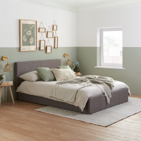 Berlin Fabric Ottoman Bed