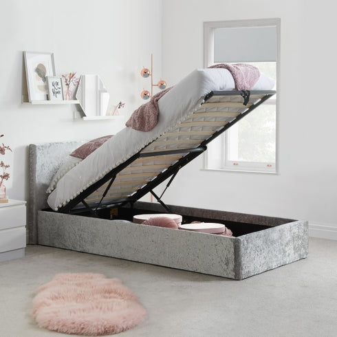 Berlin Fabric Ottoman Bed