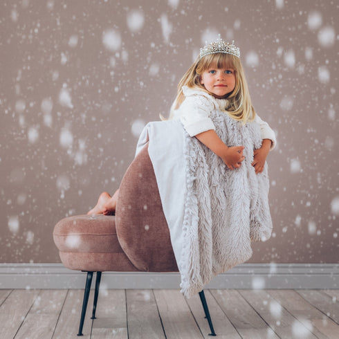 Bizzi Growin Koochicoo Whisper Grey Shawl