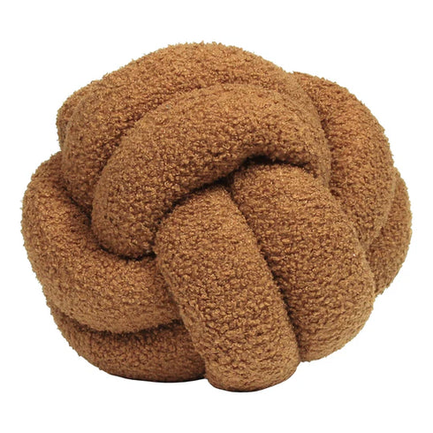 Boucle Knot Fleece Cushion