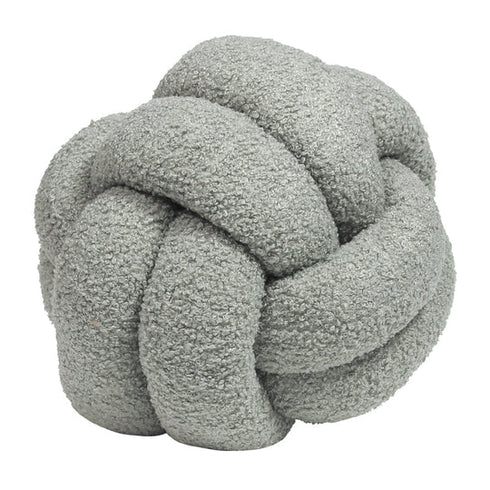 Boucle Knot Fleece Cushion