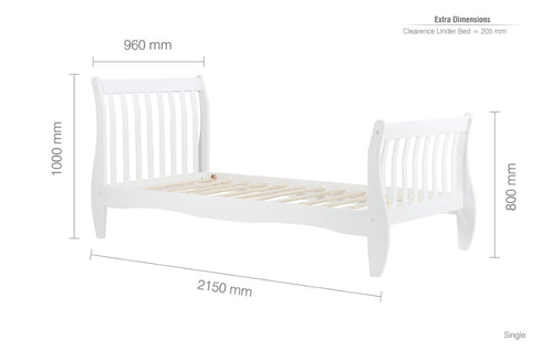Belford Bed White