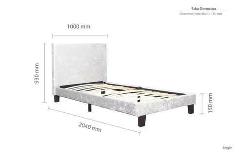 Berlin Fabric Bed