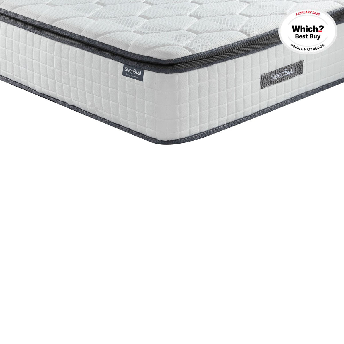 SleepSoul Bliss 800 Pocket Memory Pillow Top Mattress