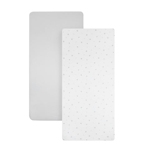 Shnuggle Air Lite Crib in Taupe & Bedding Bundle