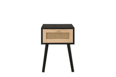 Croxley 1 Drawer Rattan Bedside