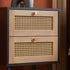 Croxley 2 Drawer Rattan Bedside