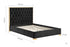 Chelsea Fabric Bed Black