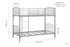 Corfu Bunk Bed Silver