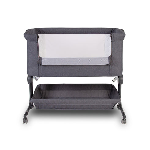Red Kite Cozysleep Bedside Crib- Grey