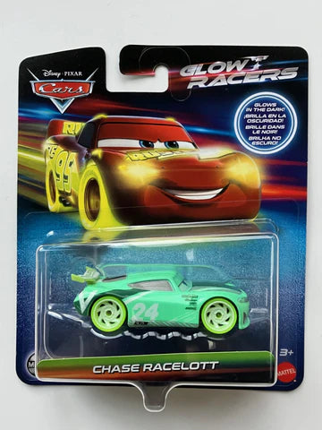 Disney Cars Night Racing Die-Cast Single Chase Racelott
