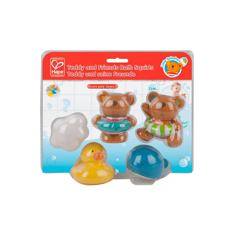Hape Teddy and Friends Bath Squirts
