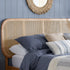 Elina Rattan Bed Oak