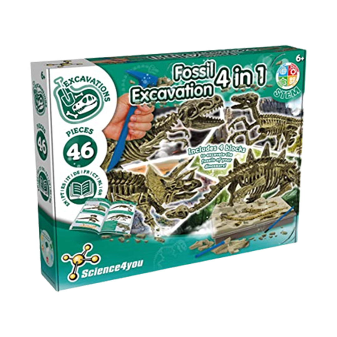 Fossil Excavation 4 in 1