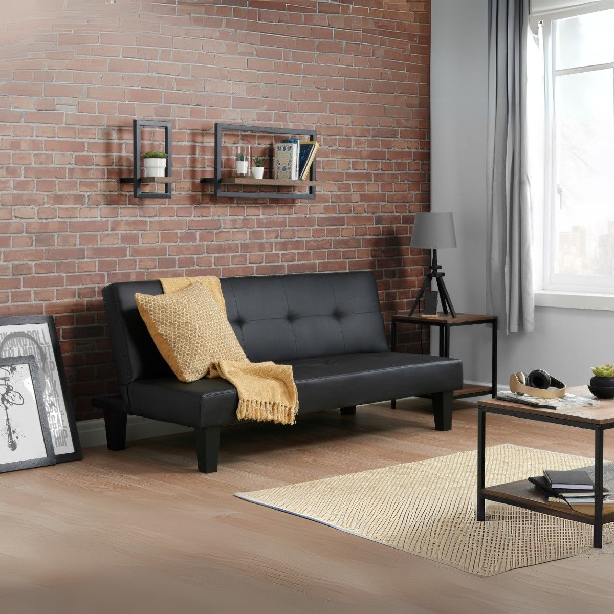 Franklin Sofa Bed Black