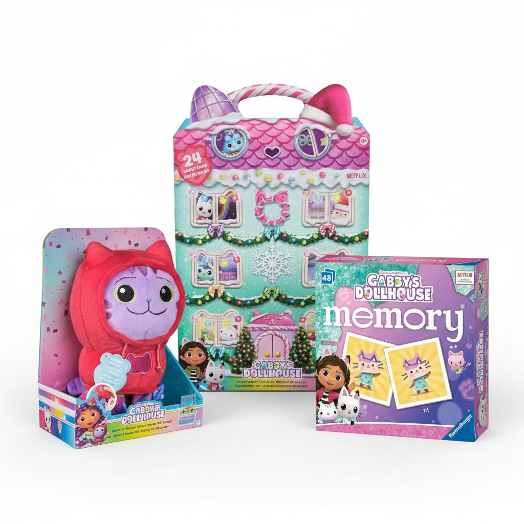 Gabby's Dollhouse Christmas Bundle (3+)