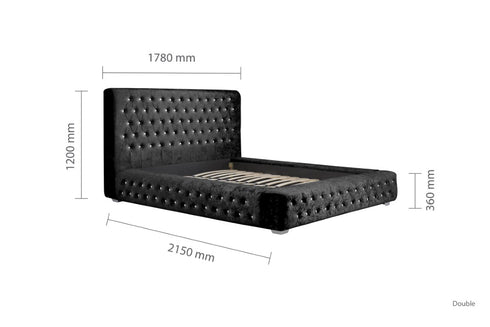 Grande Fabric Bed