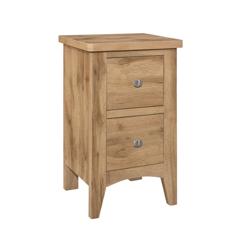 Hampstead 2 Drawer Bedside Oak
