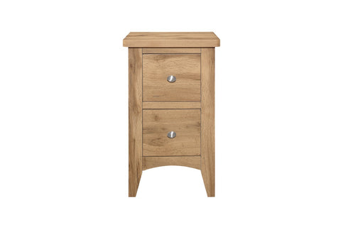 Hampstead 2 Drawer Bedside Oak