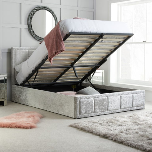 Hannover Fabric Ottoman Bed