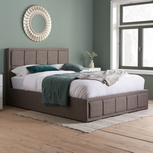 Hannover Fabric Ottoman Bed