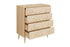 Herringford 4 Drawer Bedside Oak