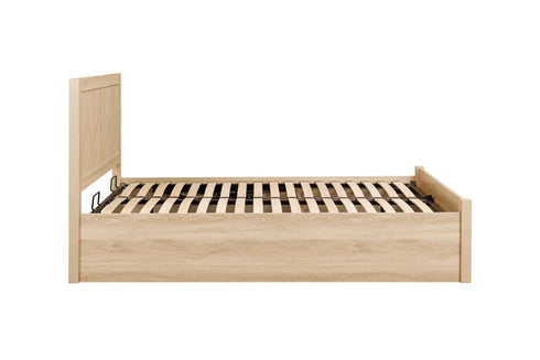 Herringford Ottoman Bed Oak