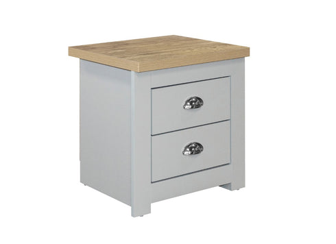 Highgate 2 Drawer Bedside