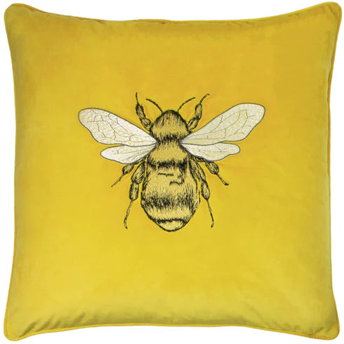 Hortus Bee Cushion Navy