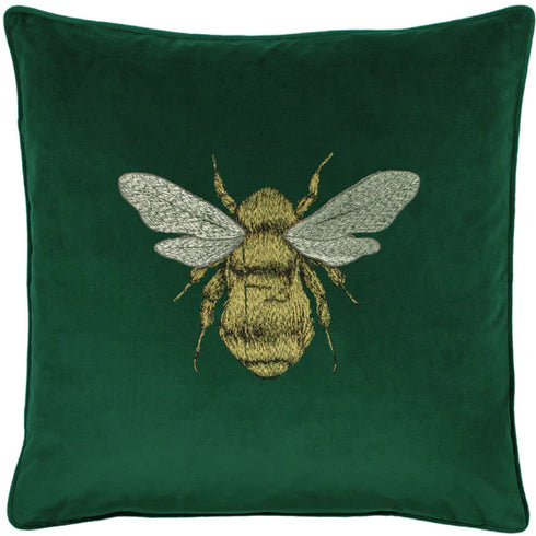 Hortus Bee Cushion Navy