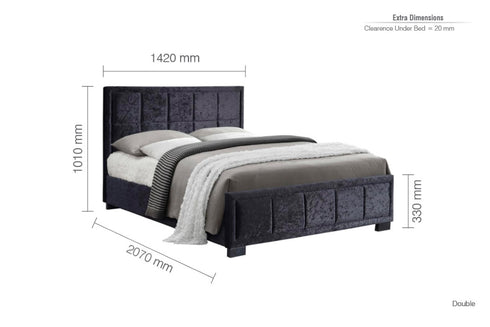 Hannover Fabric Bed