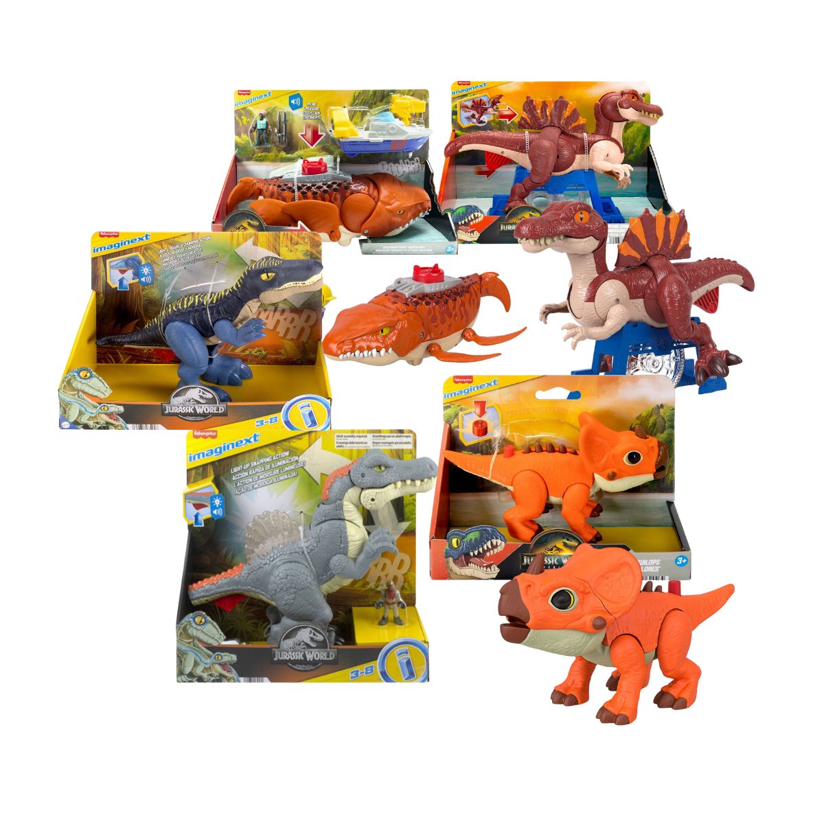 Jurrasic World x Imaginext Collection (4+)
