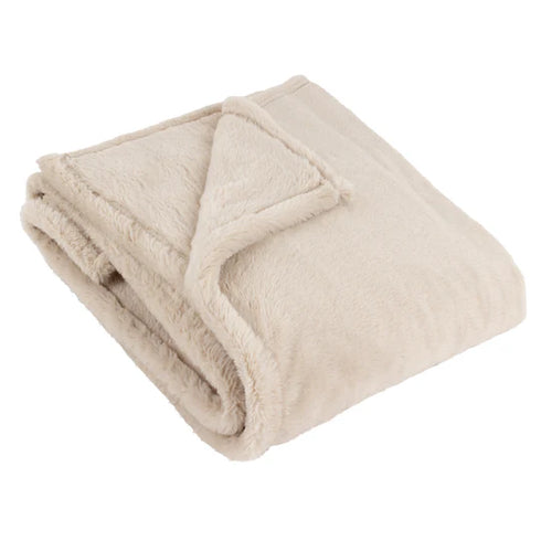 Kallu Double-Sided Faux-Fur Throw