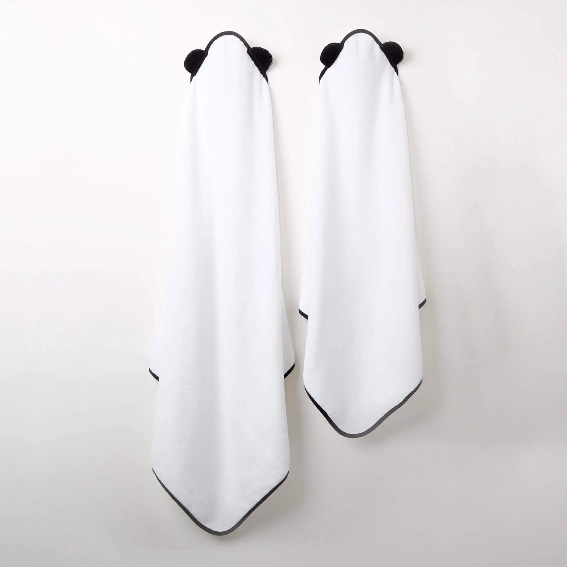 Panda London Bamboo Hooded Towel For Newborn