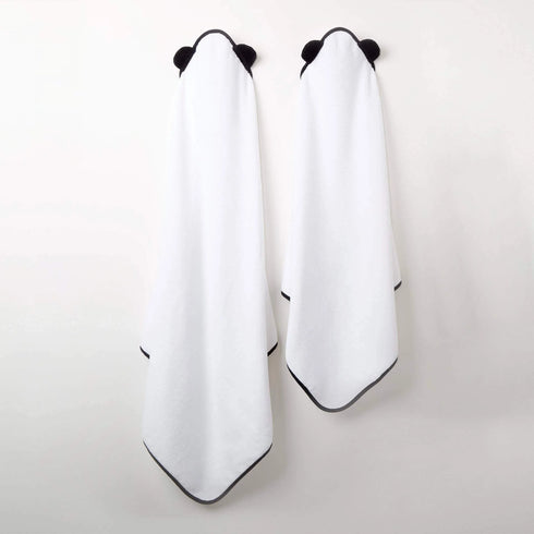 Panda London Bamboo Hooded Towel For Newborn