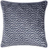 Lanzo Cut Velvet Piped Cushion