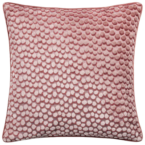 Lanzo Cut Velvet Piped Cushion