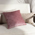 Lanzo Cut Velvet Piped Cushion
