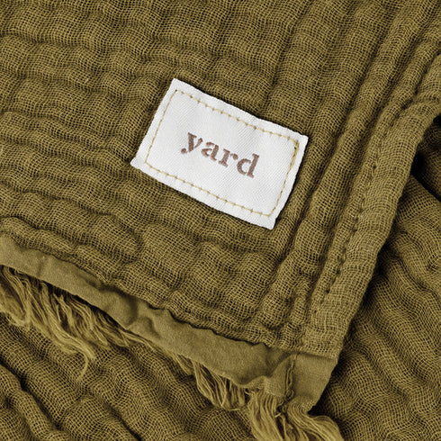 Lark Muslin Cotton Throw - 130 x 180cm