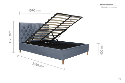 Loxley Ottoman Bed