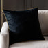 Meridian Velvet Cushion 55 x 55 cm - Polyester Filled