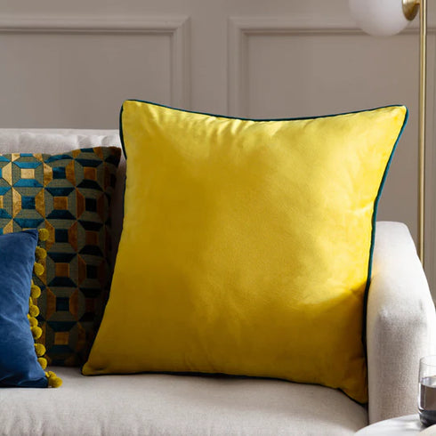 Meridian Velvet Cushion 55 x 55 cm - Polyester Filled