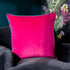 Meridian Velvet Cushion 45 x 45 cm - Polyester Filled