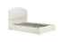 Monaco Fabric Ottoman Bed White